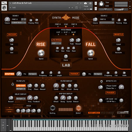 Lussive Audio Rise and Fall Lab v1.0 KONTAKT